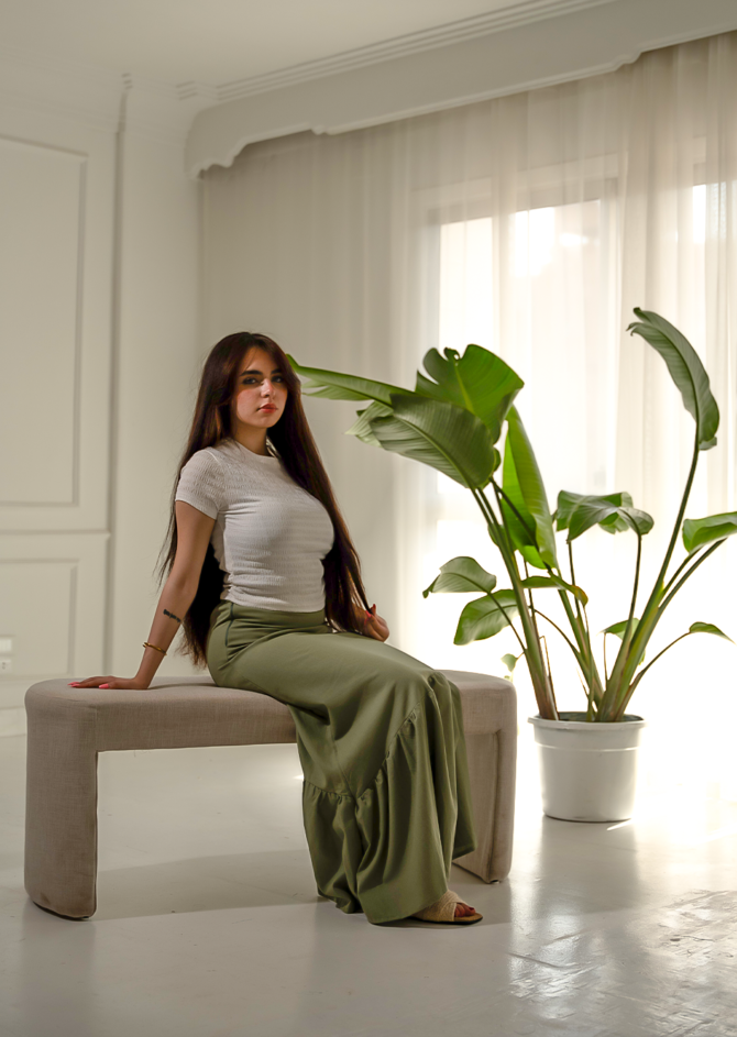 Linen Skirt