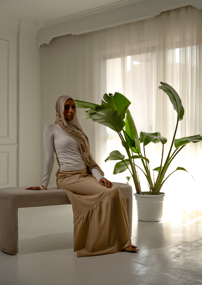 Linen Skirt